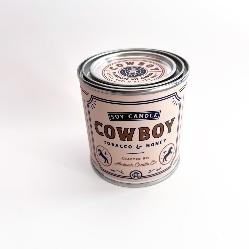 Cowboy Tobacco + Honey Candle