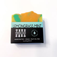 Load image into Gallery viewer, Lemongrass Mint Bar Soap
